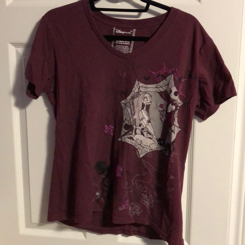 Disney nightmare before Christmas purple top